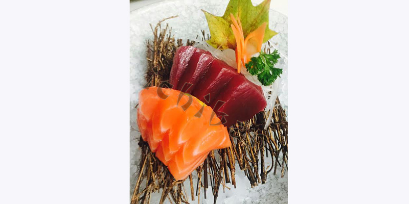 sashimi salmon tuna